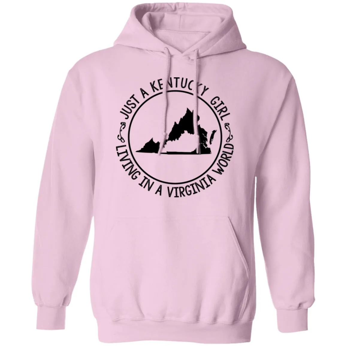 Kentucky Girl Living In Virginia World T-Shirt
