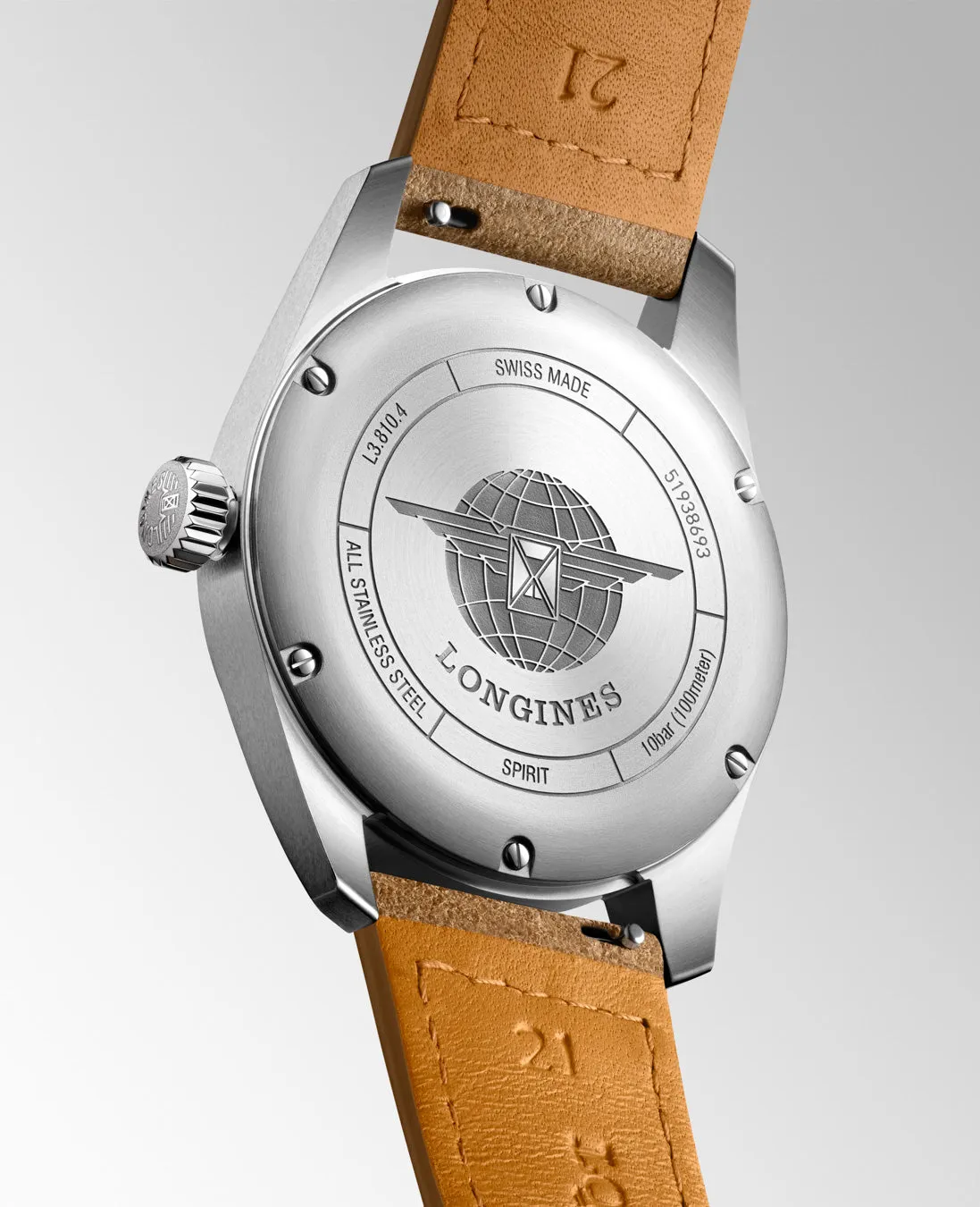 Longines Spirit 40mm Automatic Chronometer L3.810.4.03.2