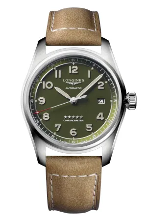 Longines Spirit 40mm Automatic Chronometer L3.810.4.03.2