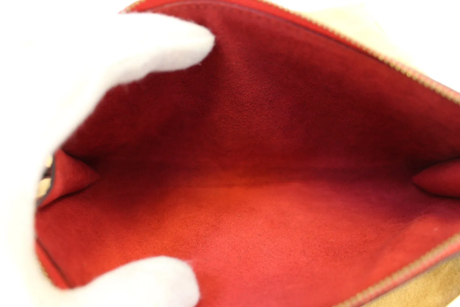 LOUIS VUITTON Epi Leather Red Pochette Accessoires Pouch - Final Call