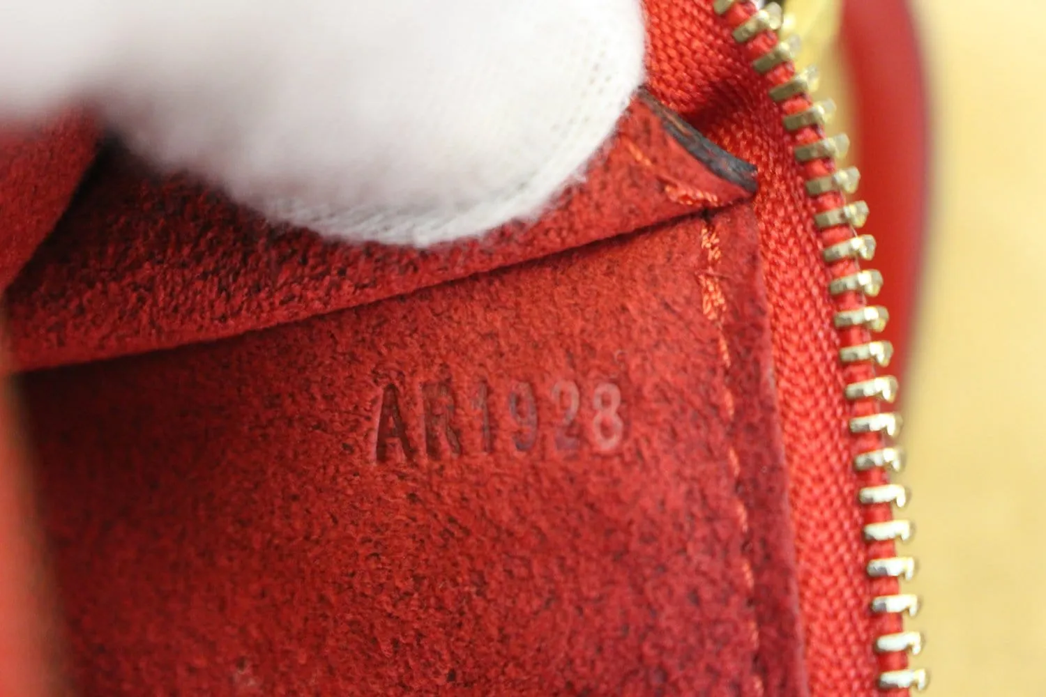 LOUIS VUITTON Epi Leather Red Pochette Accessoires Pouch - Final Call