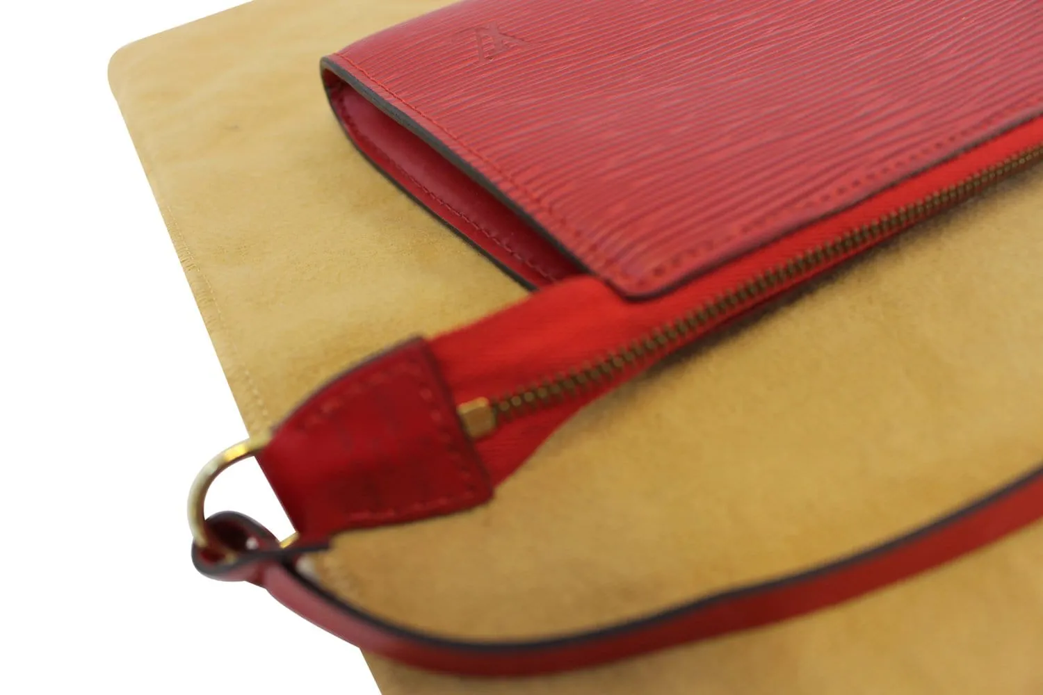 LOUIS VUITTON Epi Leather Red Pochette Accessoires Pouch - Final Call