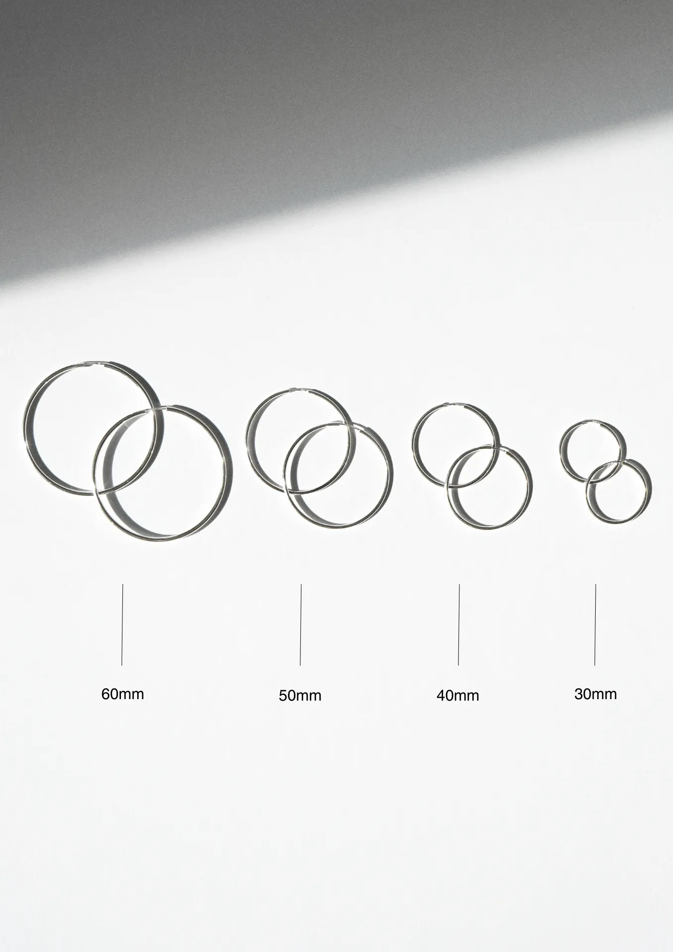 Love Hoops Silver