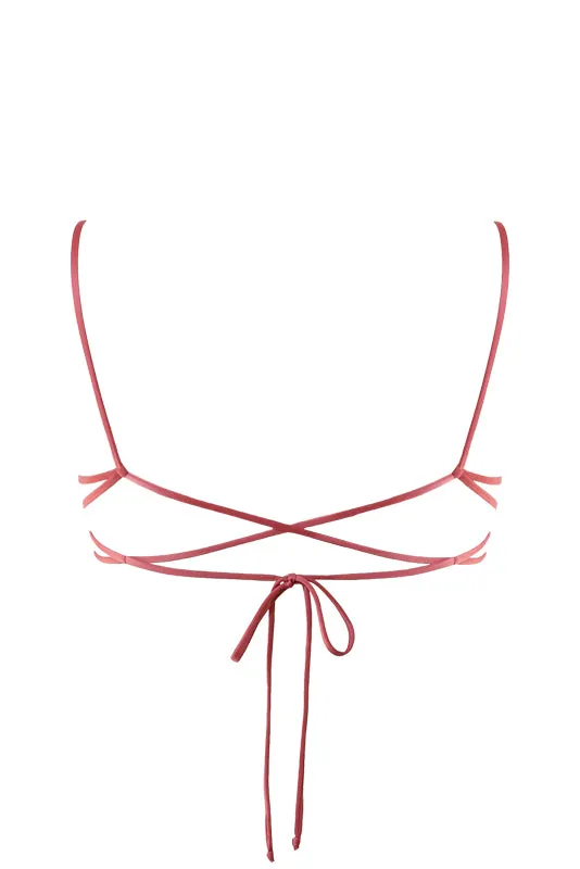 MANU Bikini Top Dusty Rose