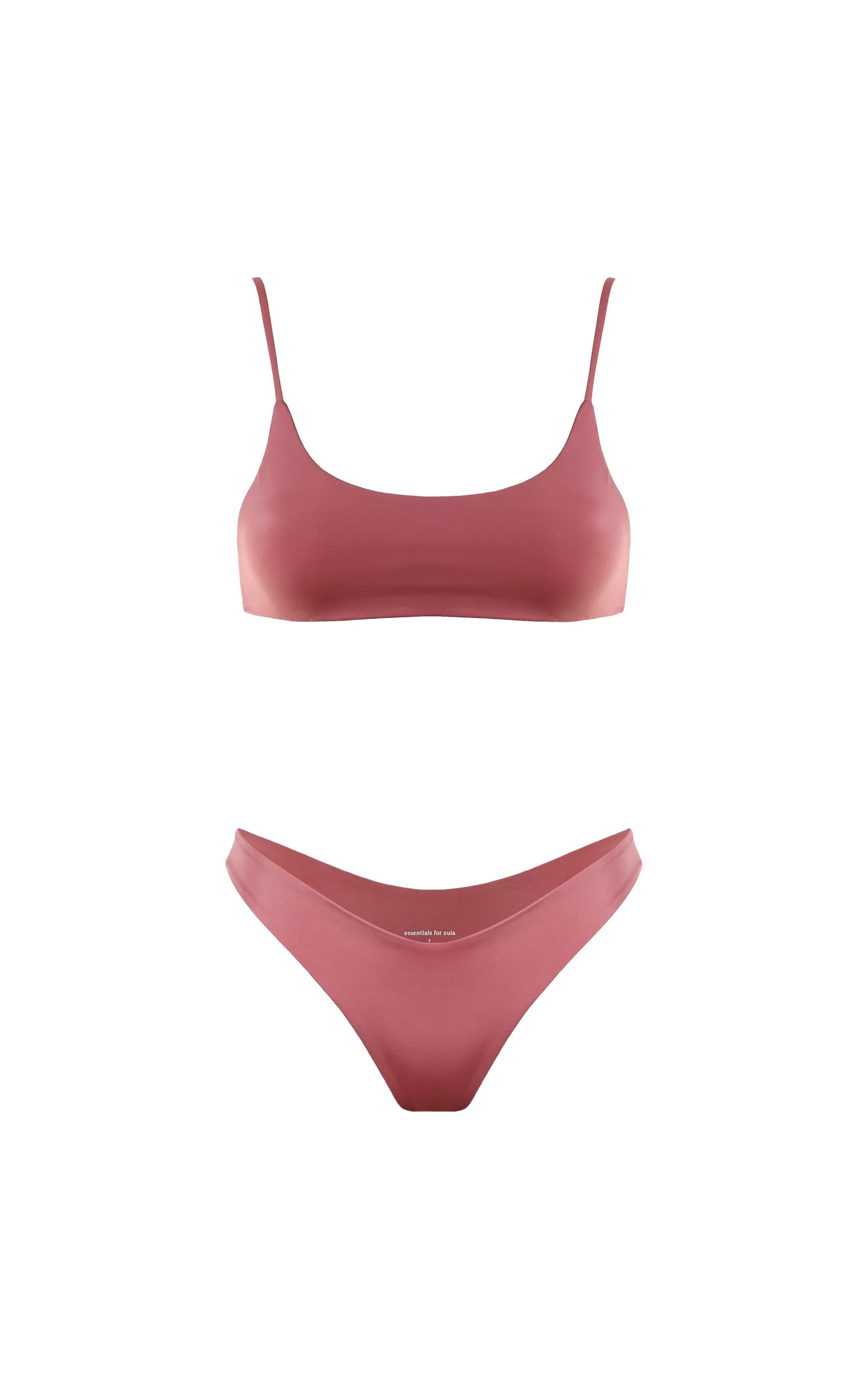 MANU Bikini Top Dusty Rose