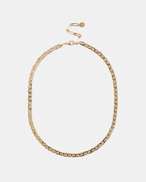 MEDIUM CHAIN LINK NECKLACE IN YELLOW GOLD