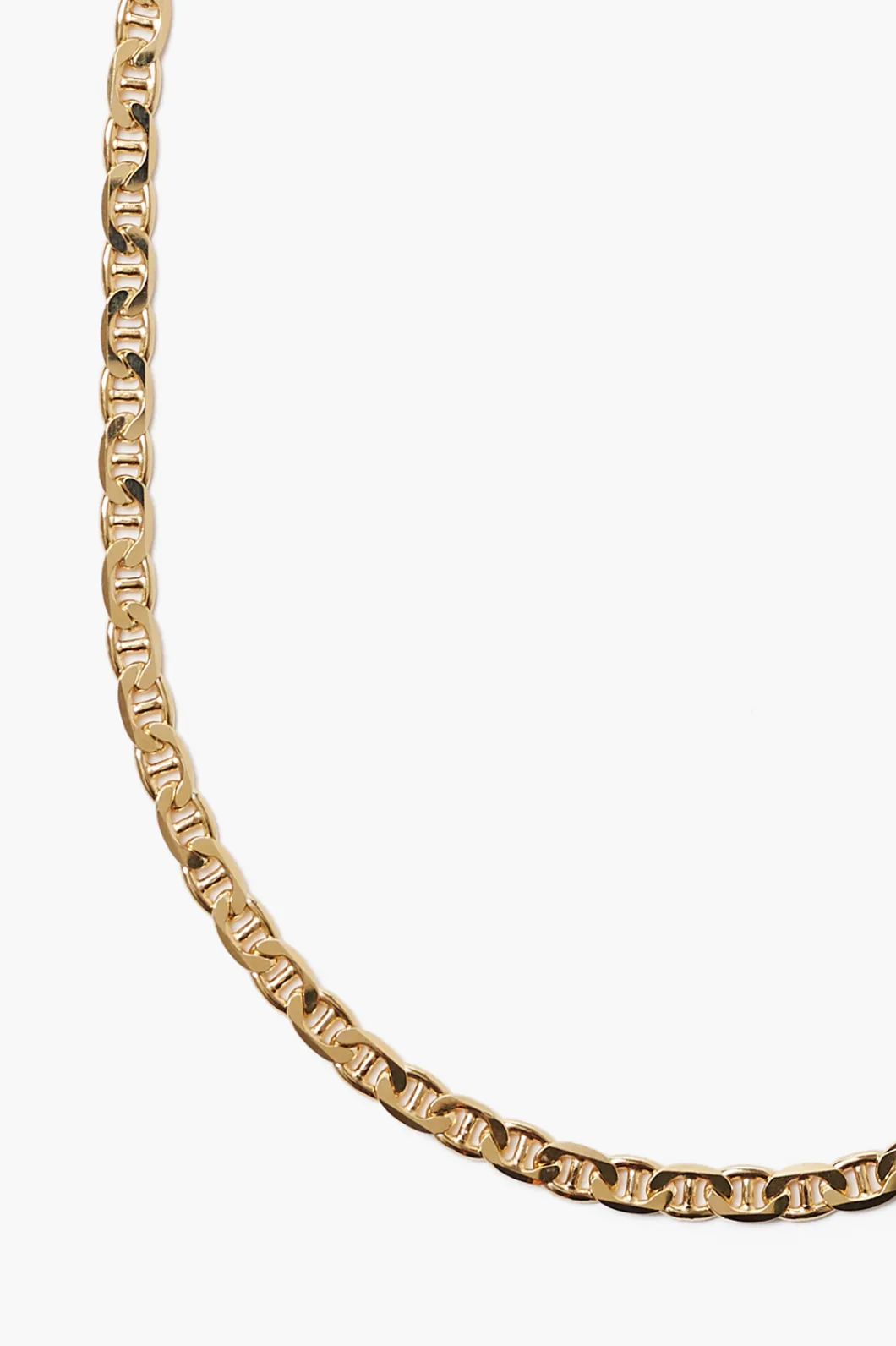 MEDIUM CHAIN LINK NECKLACE IN YELLOW GOLD
