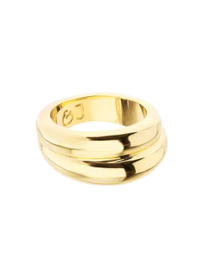 Meja Ring 18ct Gold Plated