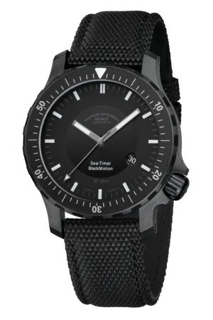 Mühle Glashütte Sea-Timer Blackmotion M1-41-83-CB
