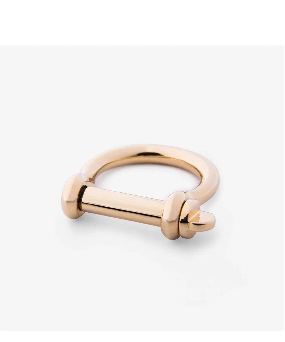 Miansai | Screw Cuff Ring Gold Plated
