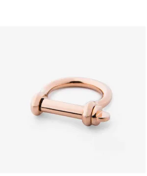 Miansai | Screw Cuff Ring Rose Gold Plated