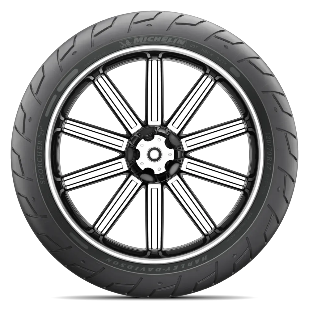MICHELIN SCORCHER 21 RADIAL FRONT