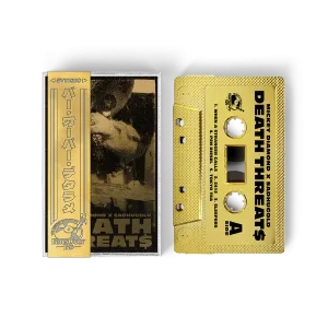 Mickey Diamond - Death Threats (GOLD BarsOverBS Tape)(ONE PER CUSTOMER)(1st 20 Orders Get Free Trading Card)