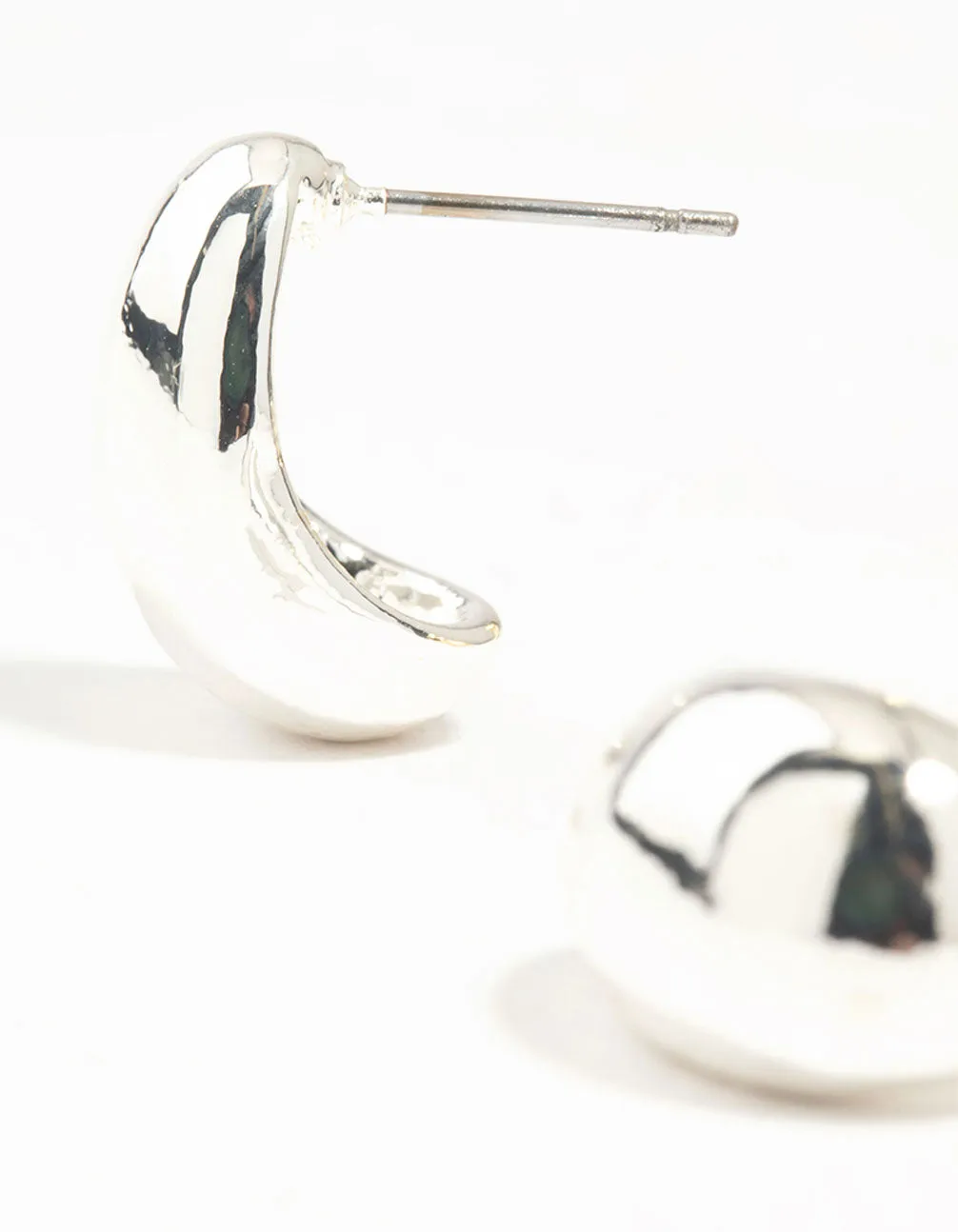 Mixed Metals Classic Bubble Stud Earrings 2-Pack