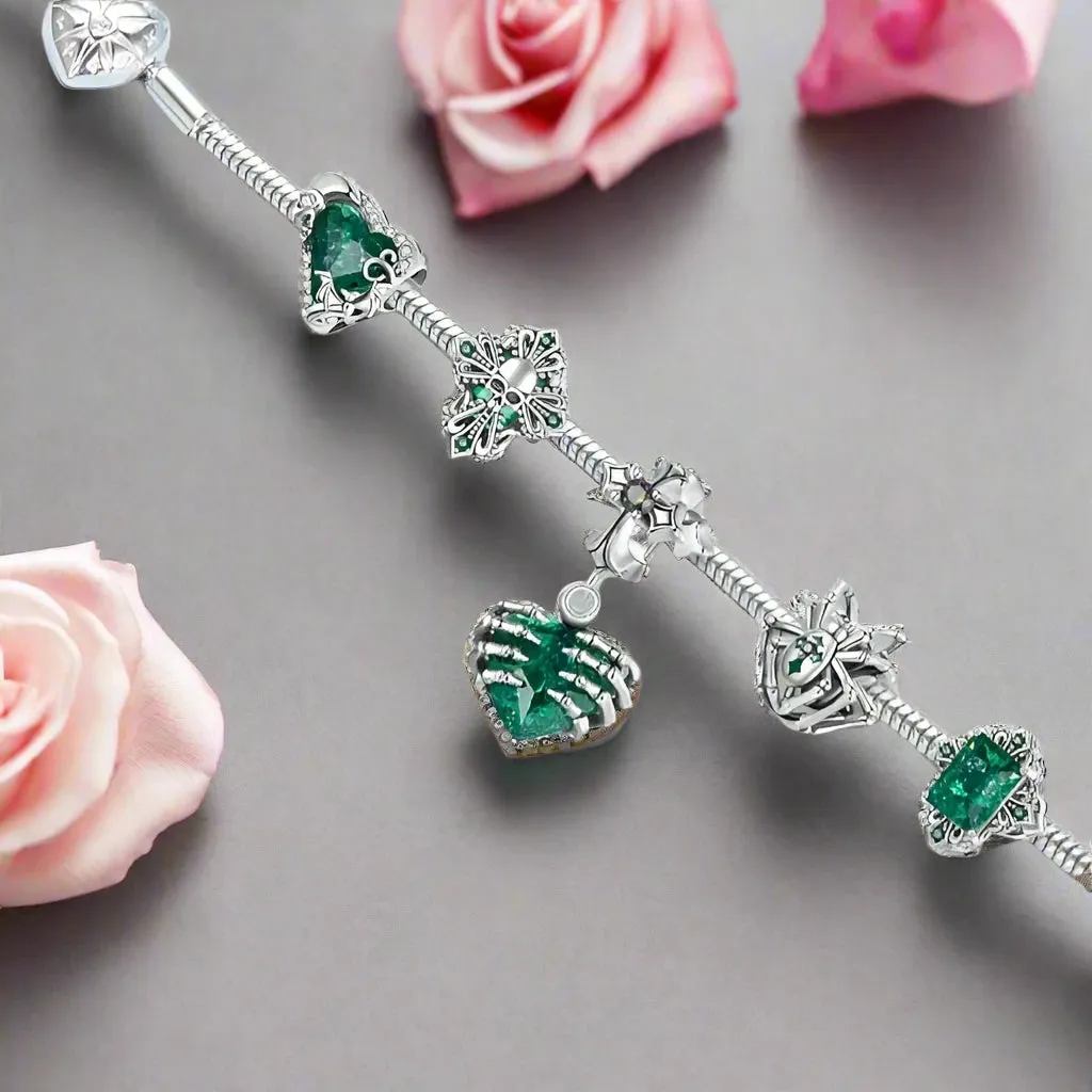 Mystic Spider Charm with Diamond