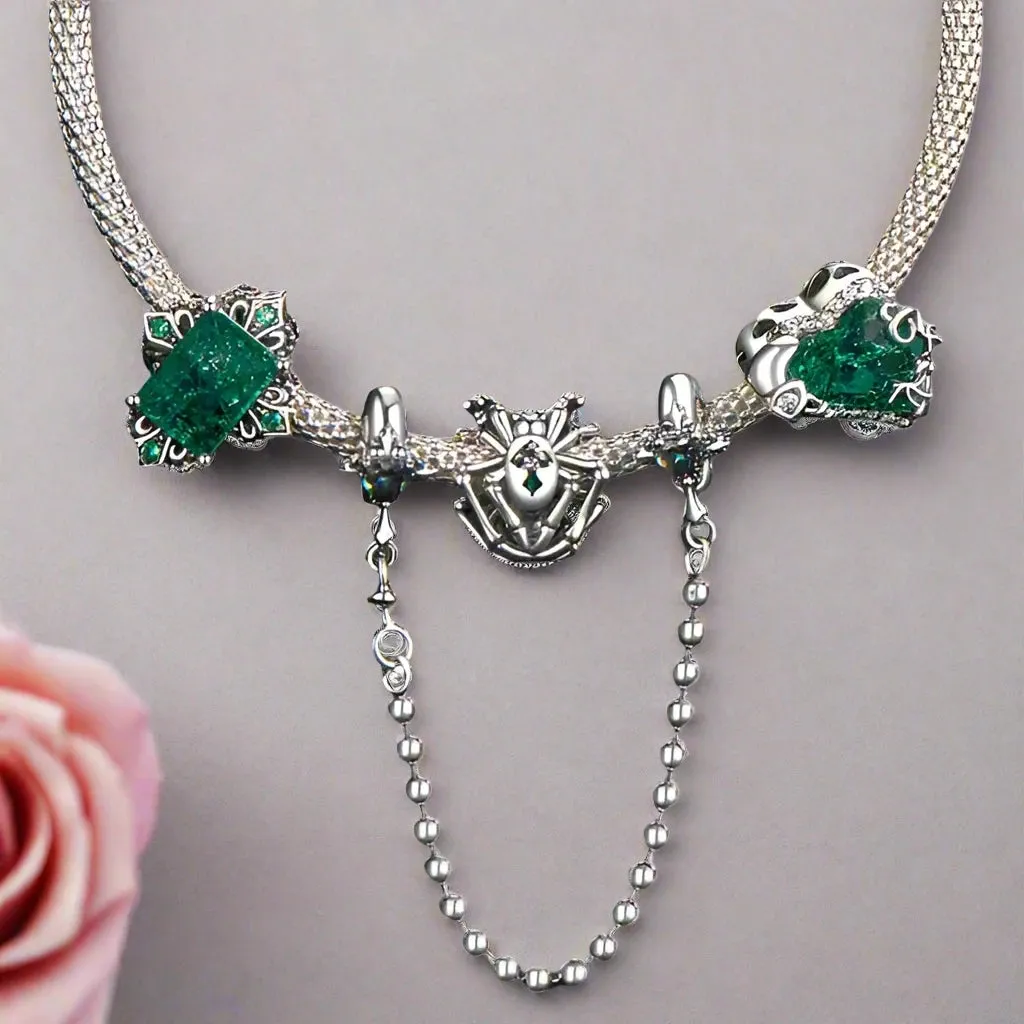 Mystic Spider Charm with Diamond