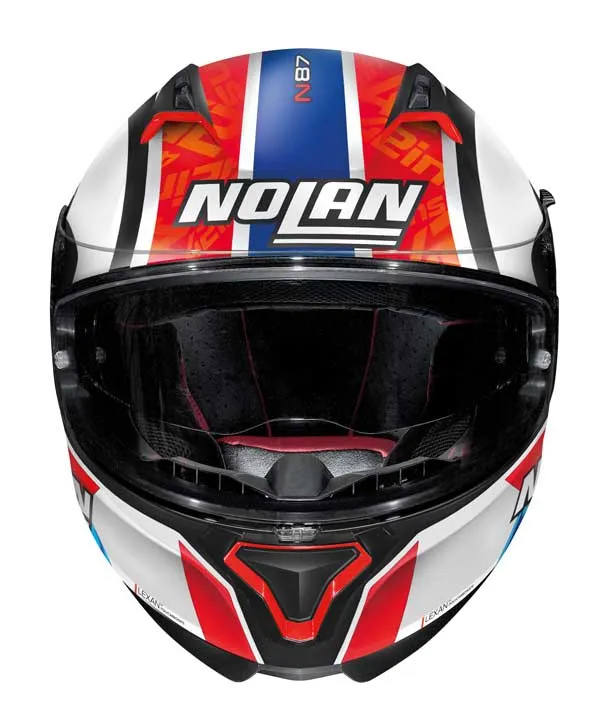 Nolan N87 Full Face Helmet - Rins red/white/blue - Small only