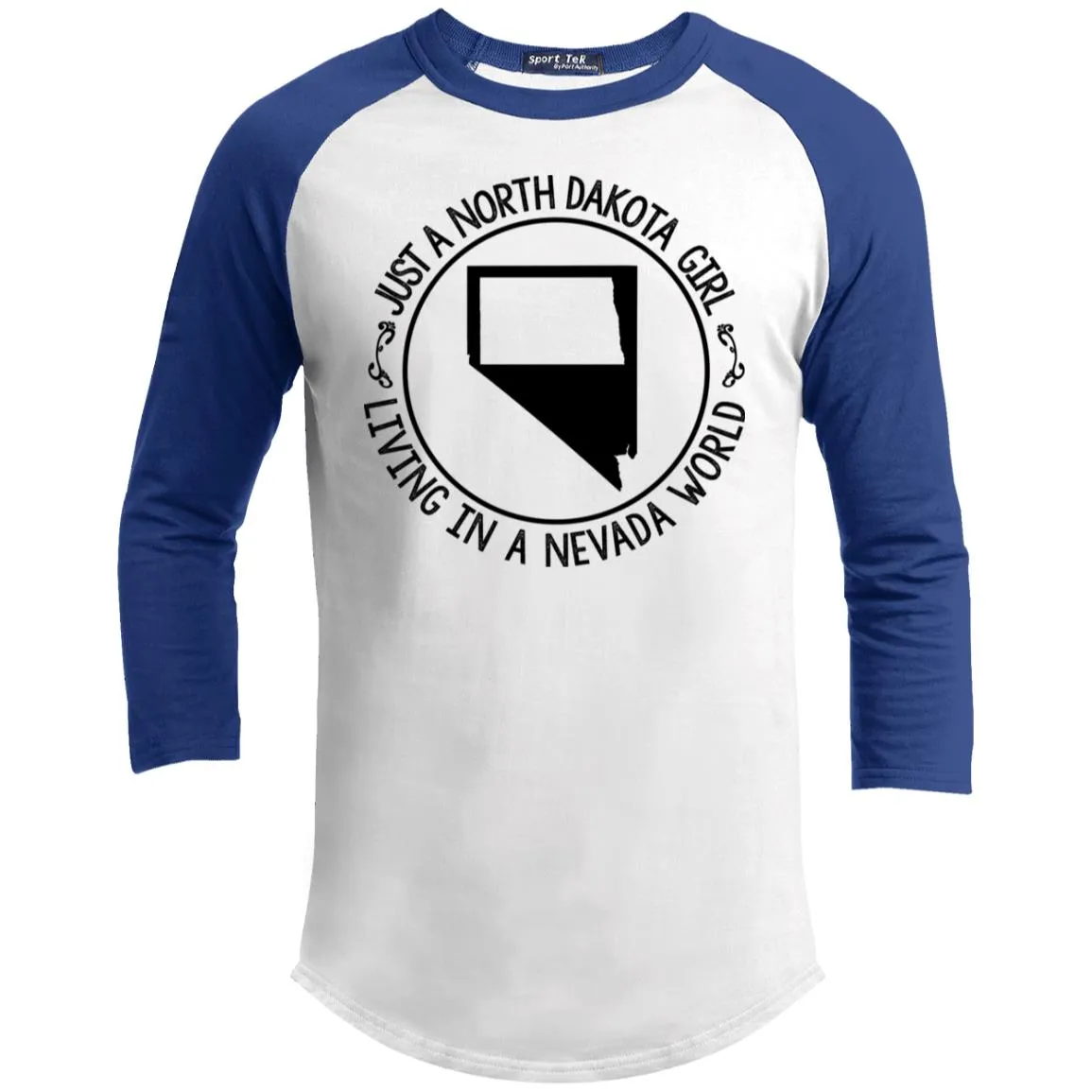 North Dakota Girl Living In Nevada World T Shirt