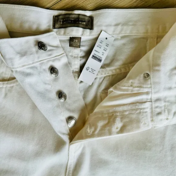 NWT J.Crew White Point Sur Brooklyn Boyfriend loose straight jean SZ Various
