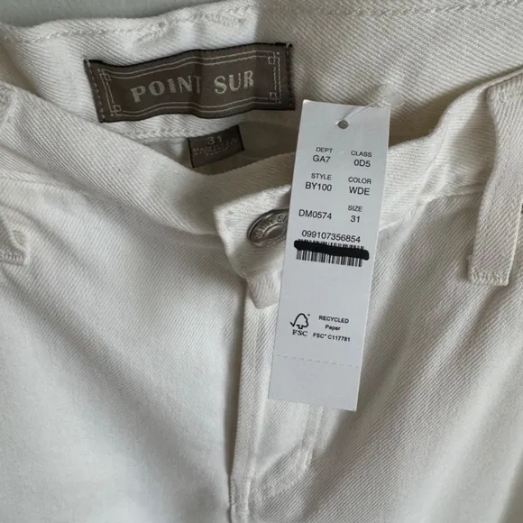NWT J.Crew White Point Sur Brooklyn Boyfriend loose straight jean SZ Various