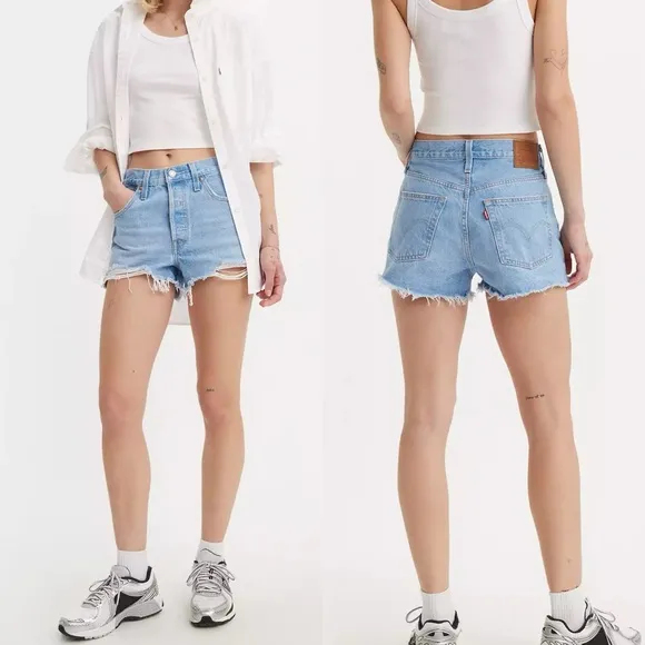 NWT LEVI’S 501 ORIGINAL FIT HIGH RISE WOMEN'S SHORTS