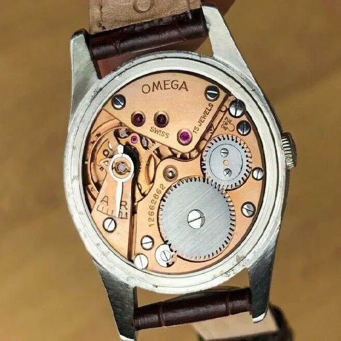 Omega 2503-11 Jumbo Manual Cal. 265 c. 1951 Steel 36 mm