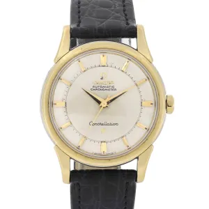 Omega Constellation 14381 Rail Track Automatic Cal. 551 c. 1959 Gold & Steel 34 mm