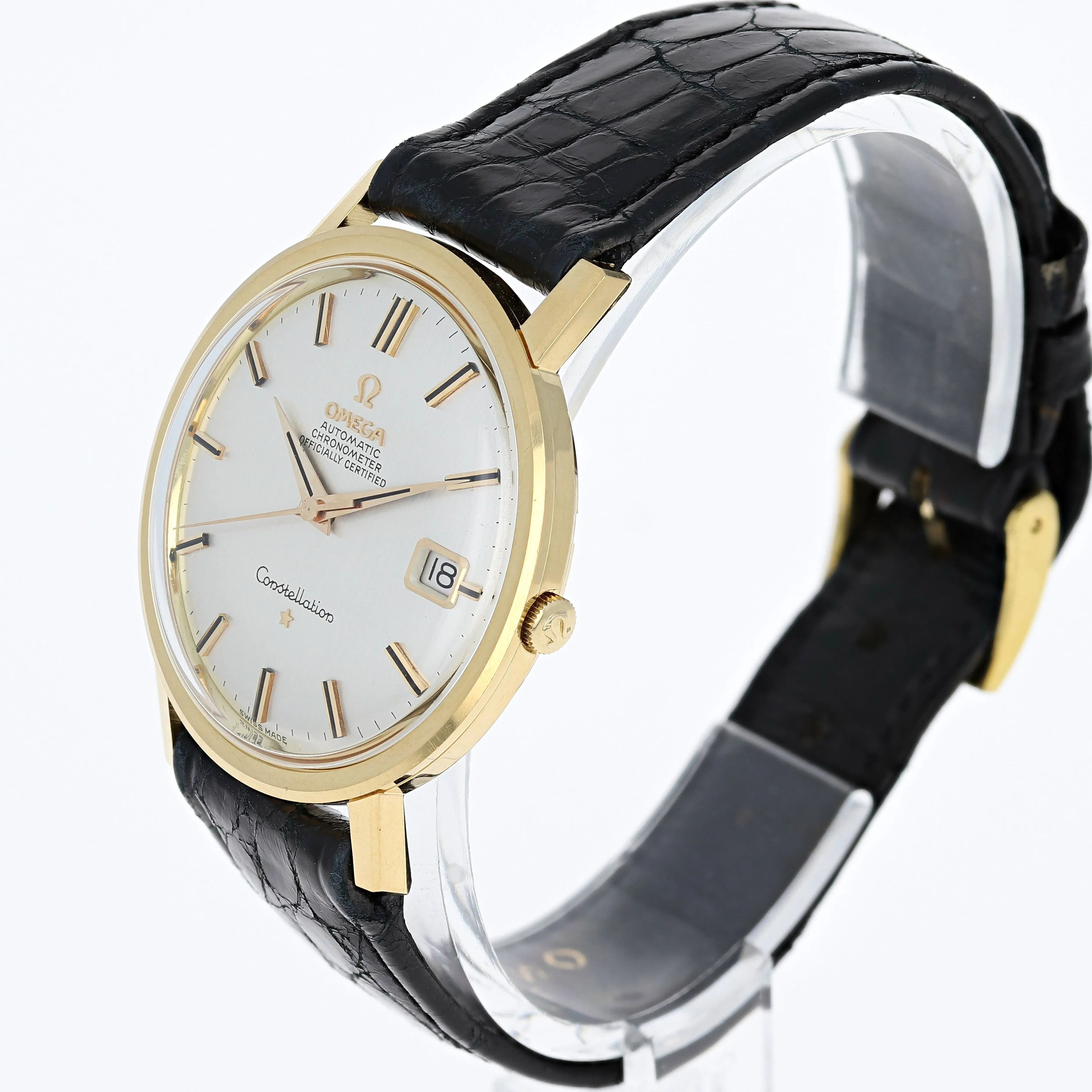 Omega Constellation Calendar 168.004 Cal. 561 Automatic c. 1966 18k Yellow Gold 36 mm