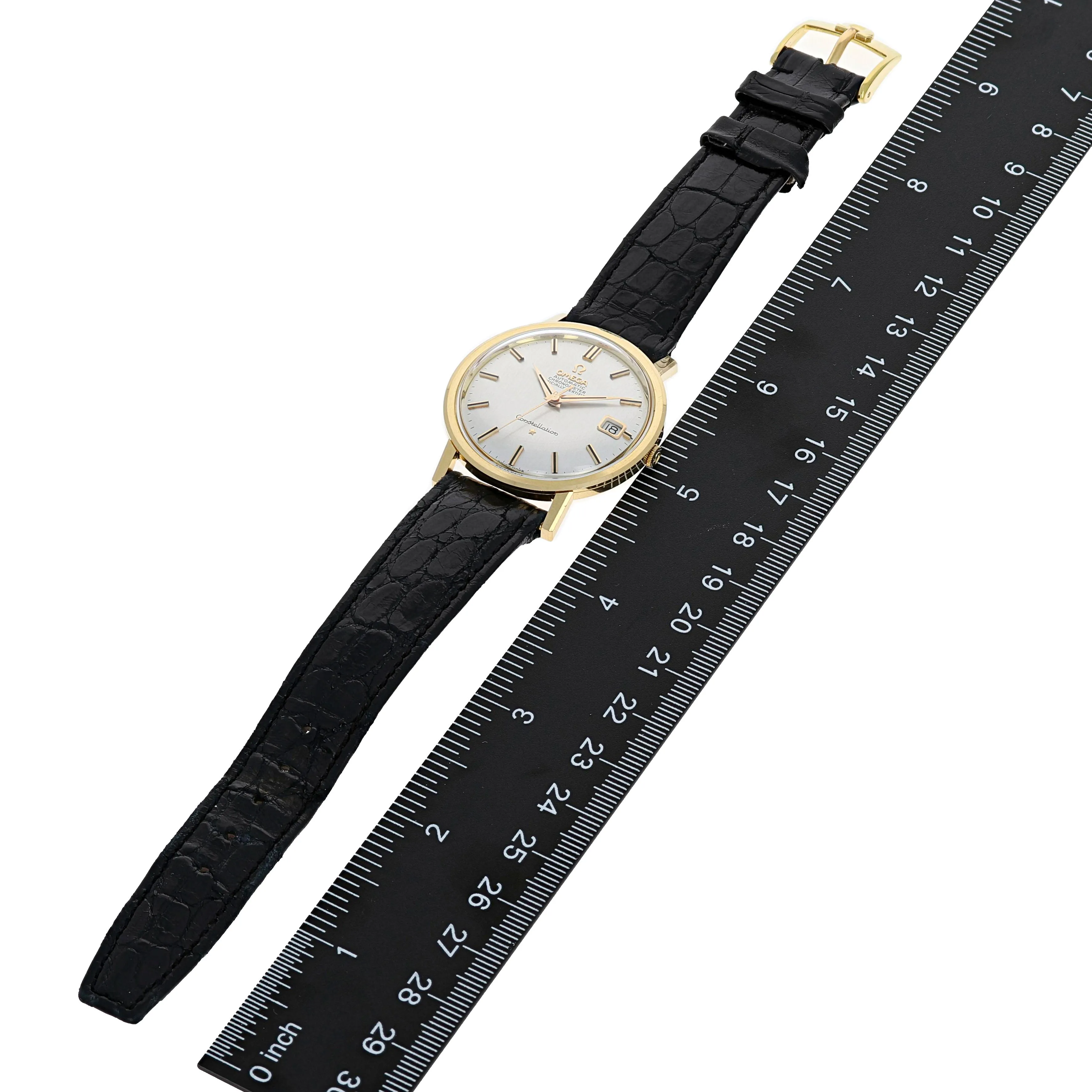Omega Constellation Calendar 168.004 Cal. 561 Automatic c. 1966 18k Yellow Gold 36 mm