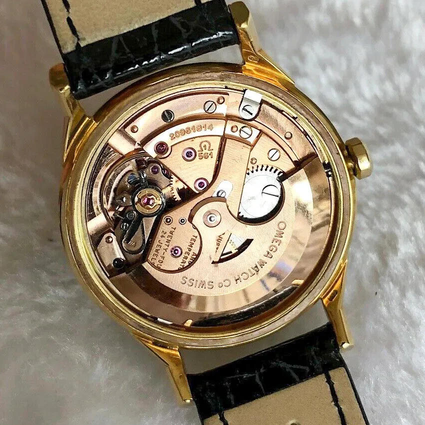 Omega Constellation Calendar 168.005 Cal. 561 Automatic c. 1963 18k Yellow Gold 34 mm