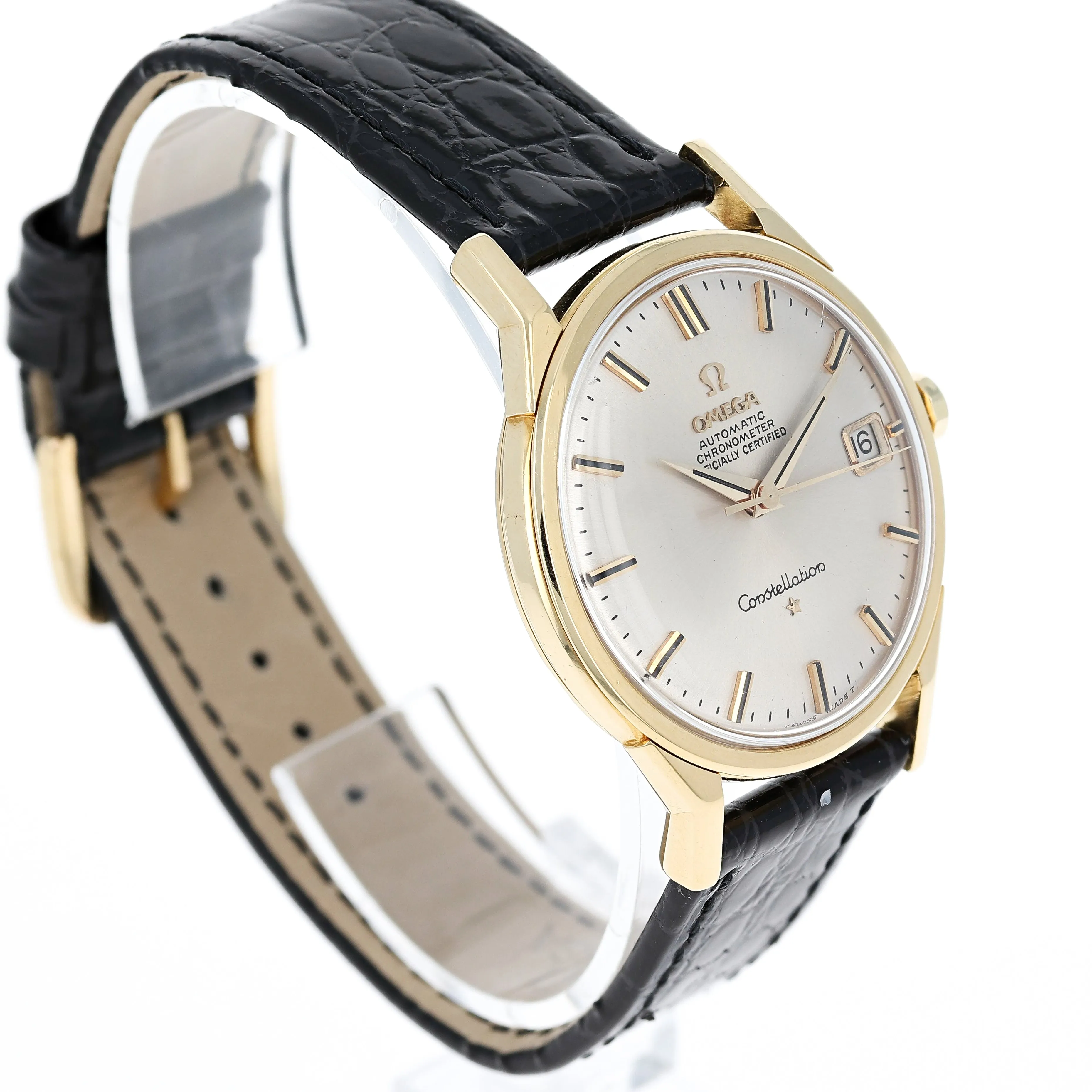 Omega Constellation Calendar 168.005 Cal. 561 Automatic c. 1963 18k Yellow Gold 34 mm