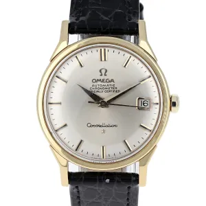 Omega Constellation Calendar 168.005 Cal. 561 Automatic c. 1963 18k Yellow Gold 34 mm