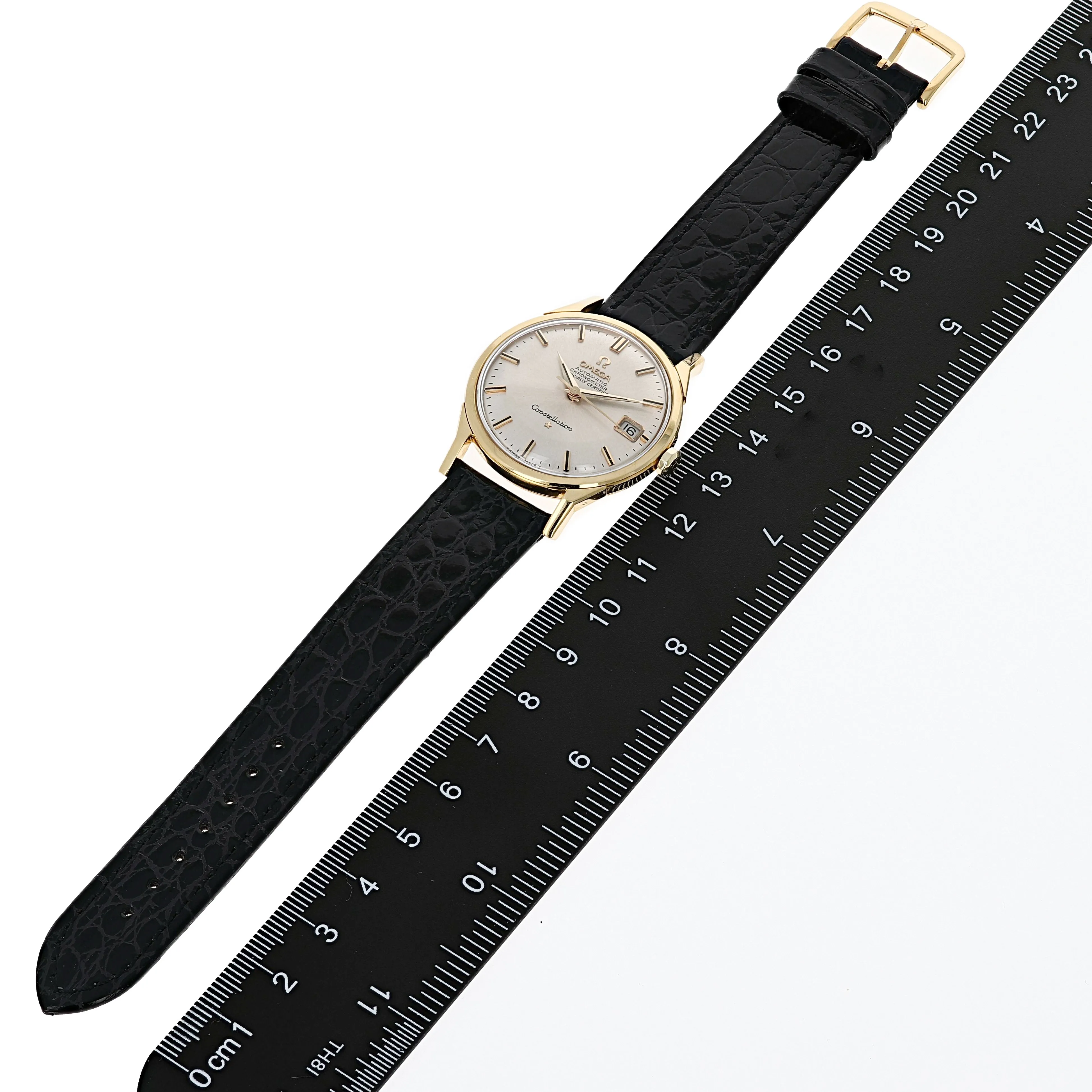 Omega Constellation Calendar 168.005 Cal. 561 Automatic c. 1963 18k Yellow Gold 34 mm