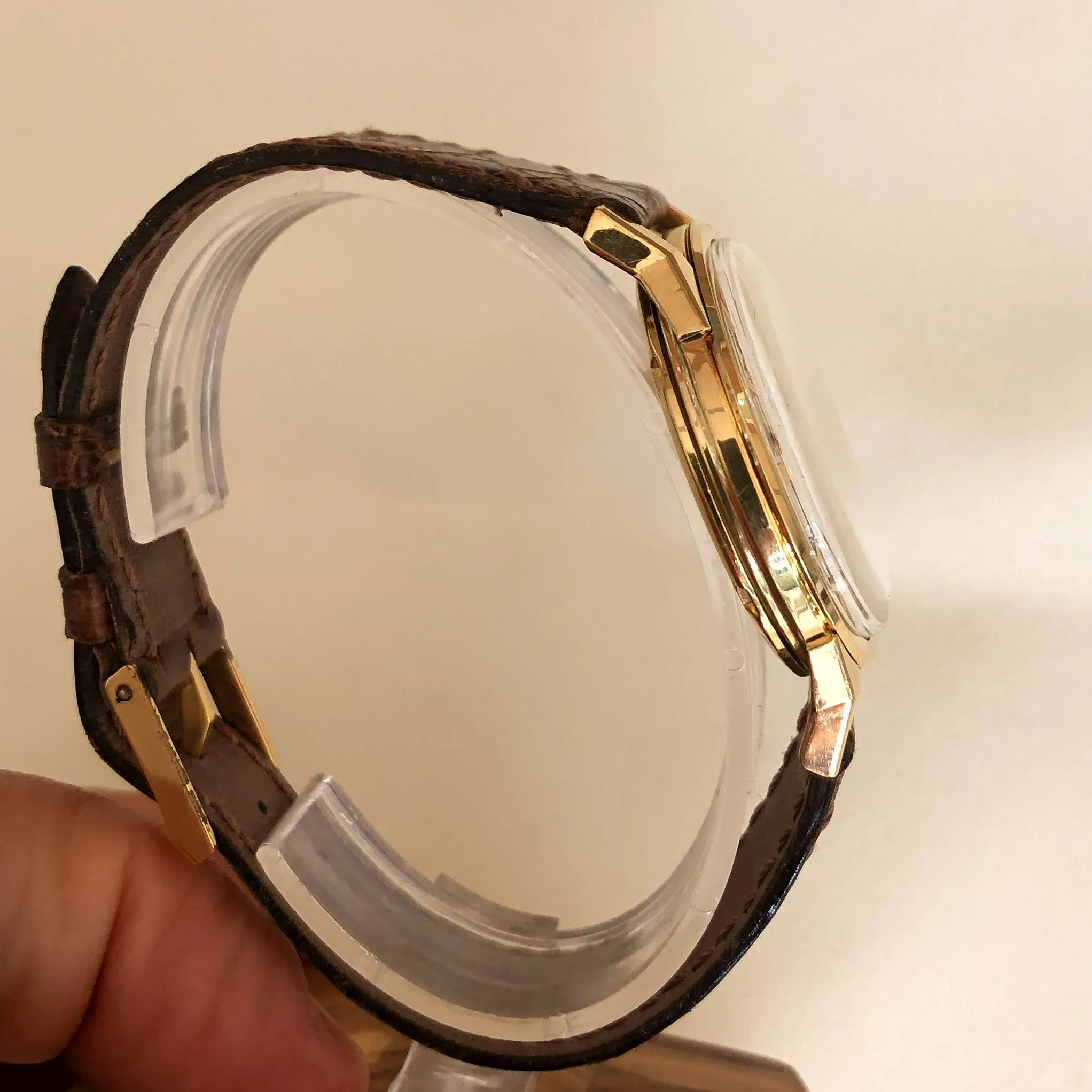 Omega Constellation Pie Pan 14900 Cal. 551 c. 1962 Unpolished 18k Yellow 34 mm