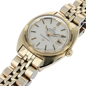 Omega Constellation "C" 568.011 Ladies Cal. 682 Automatic c. 1969 Gold Plated 24 mm