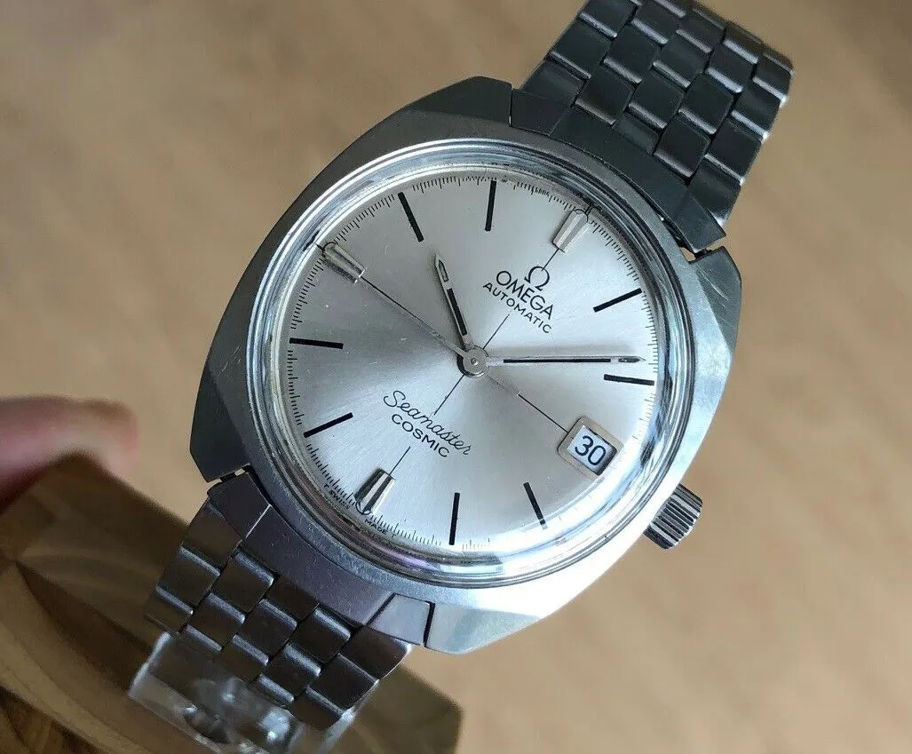 Omega Seamaster Cosmic 166.022 Cal. 565 Metal Automatic Date c. 1969 Steel 34 mm