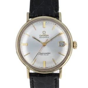 Omega Seamaster De Ville KM 6610 Automatic Cal. 563 c. 1969 14k Yellow Gold 34 mm