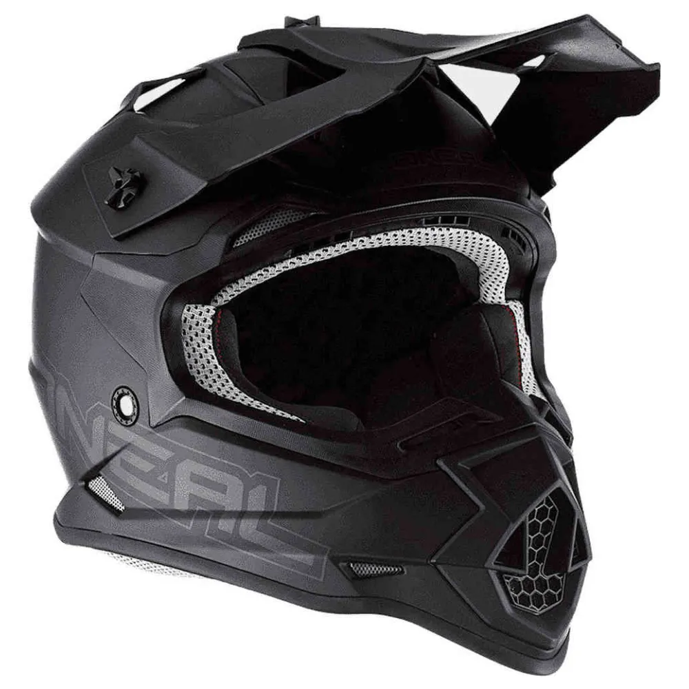 O'Neal 2S Flat V.23 Black Helmet