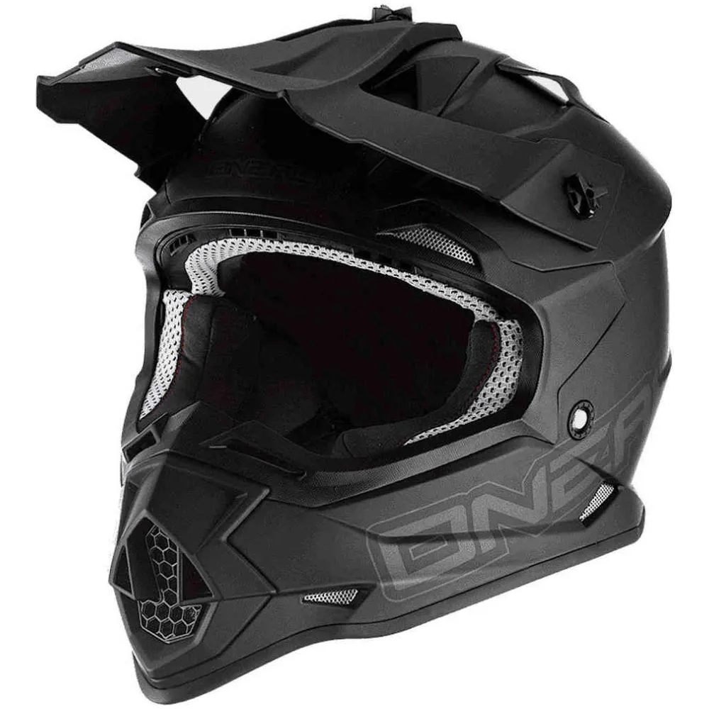 O'Neal 2S Flat V.23 Black Helmet