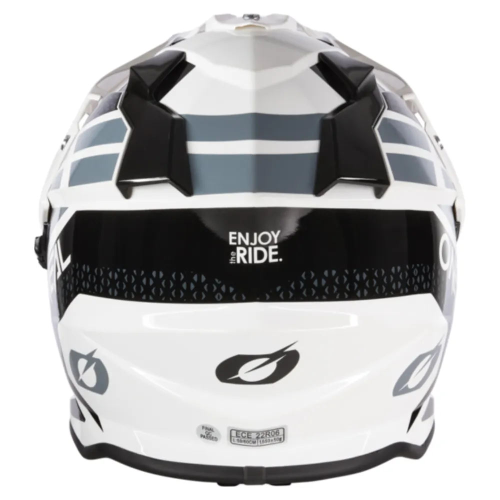 O'Neal Sierra R V.24 White/Black/Grey Helmet
