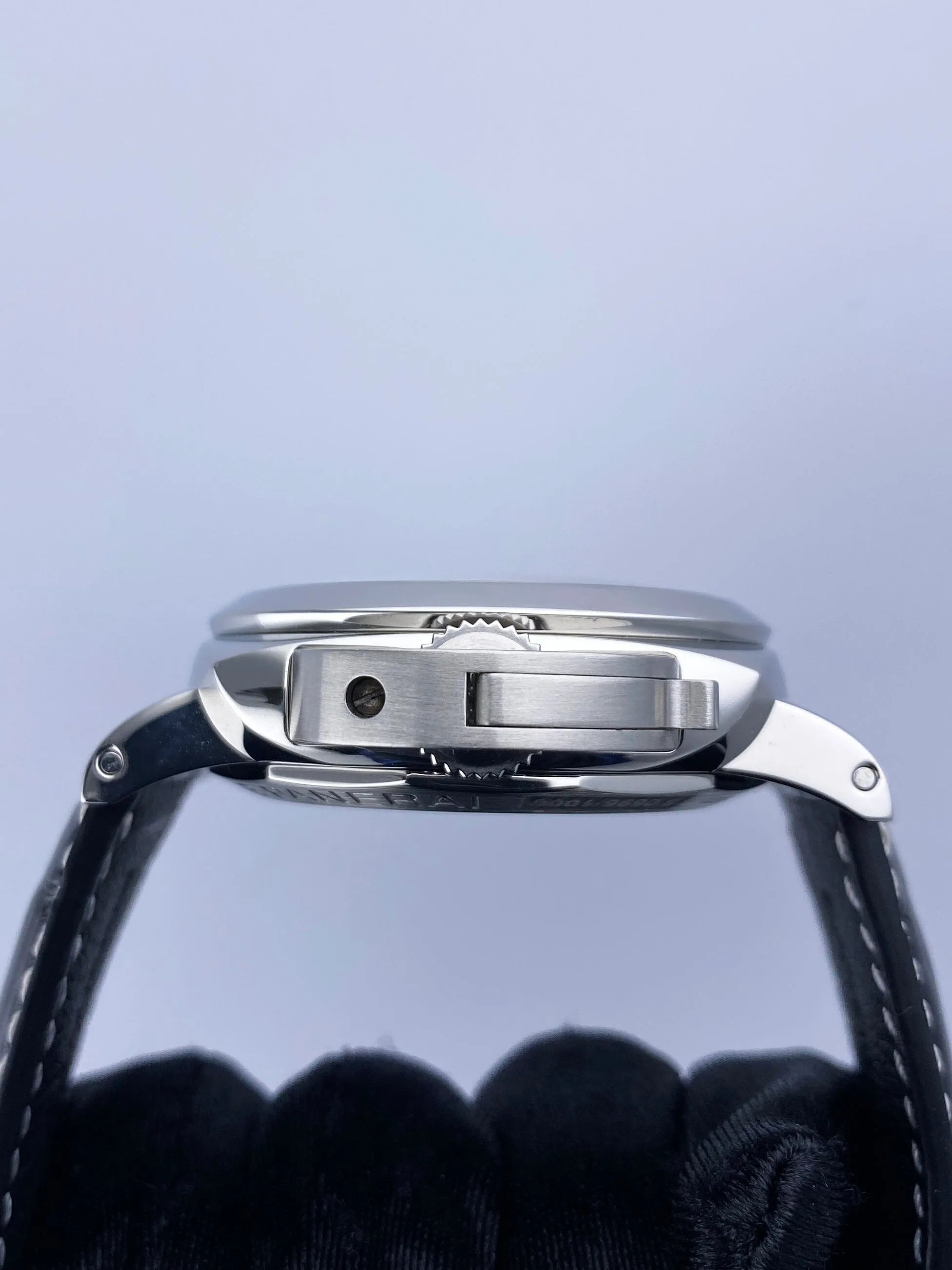 Panerai Luminor 1950 PAM00537 GMT Mens Watch Box Papers