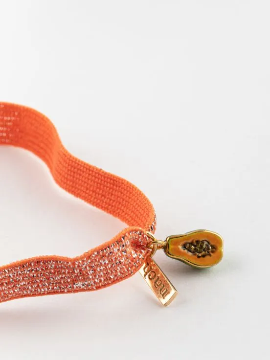PAPAYA TWISTBAND BRACELET