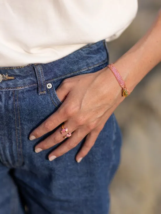 PAPAYA TWISTBAND BRACELET