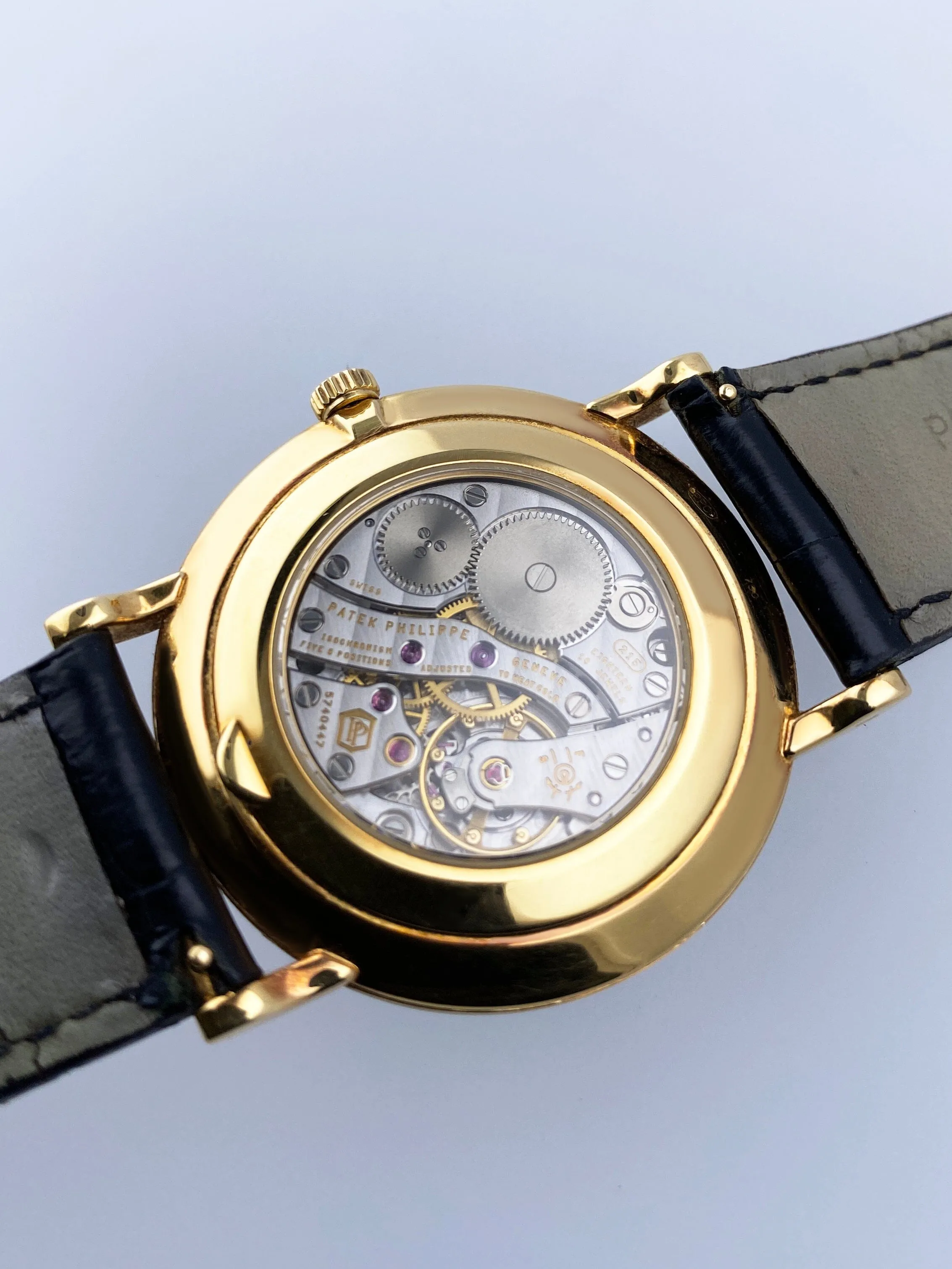 Patek Philippe Calatrava 5119J 18K Yellow Gold Mens Watch With Archives