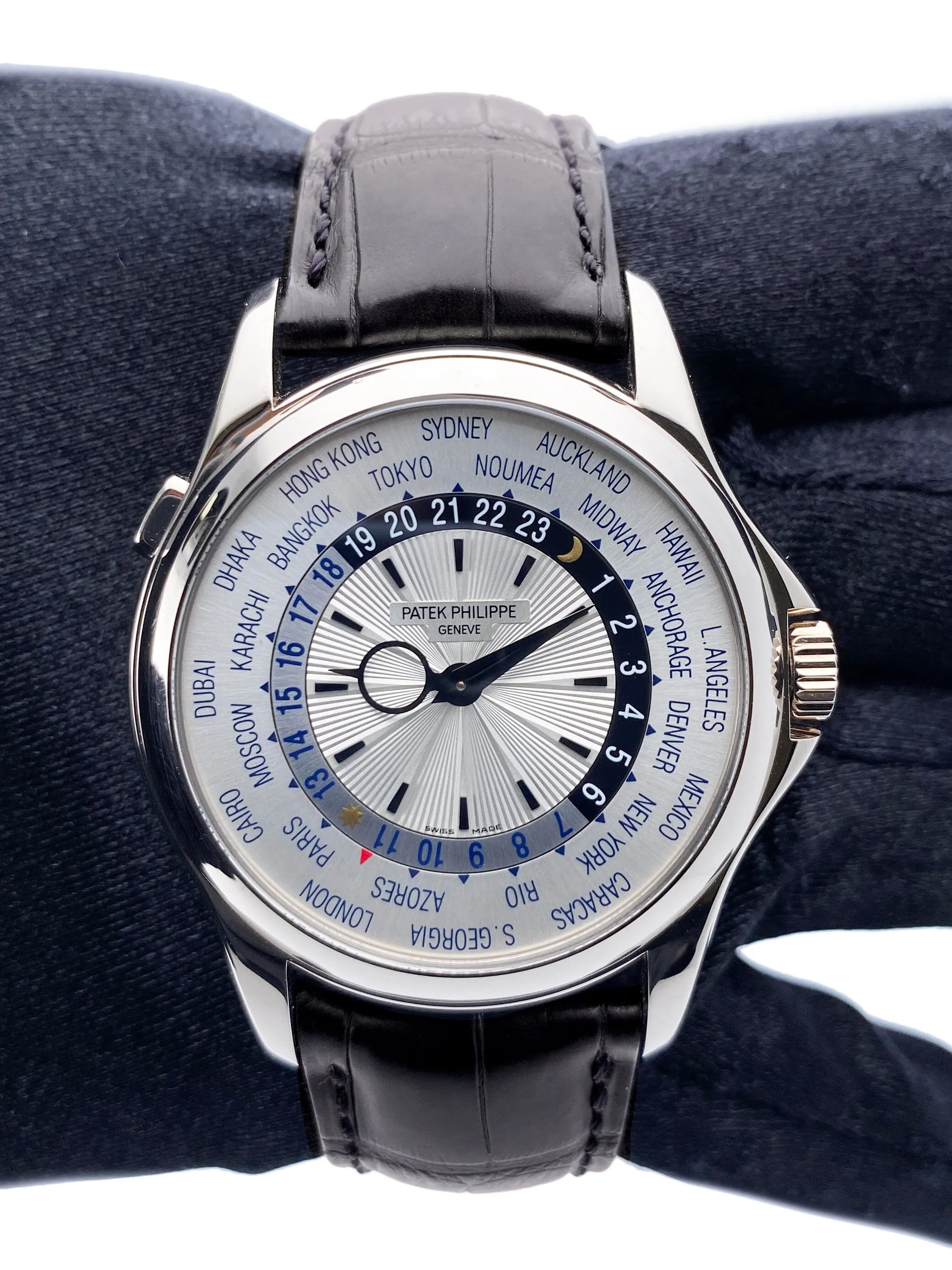 Patek Philippe Complications World Time 5130G Mens Watch