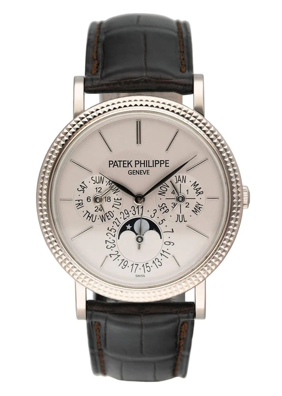Patek Philippe Perpetual Calendar 5139G Gray Dial Mens Watch Box Papers
