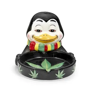 Penguin Ceramic Ashtray - (1 Count)