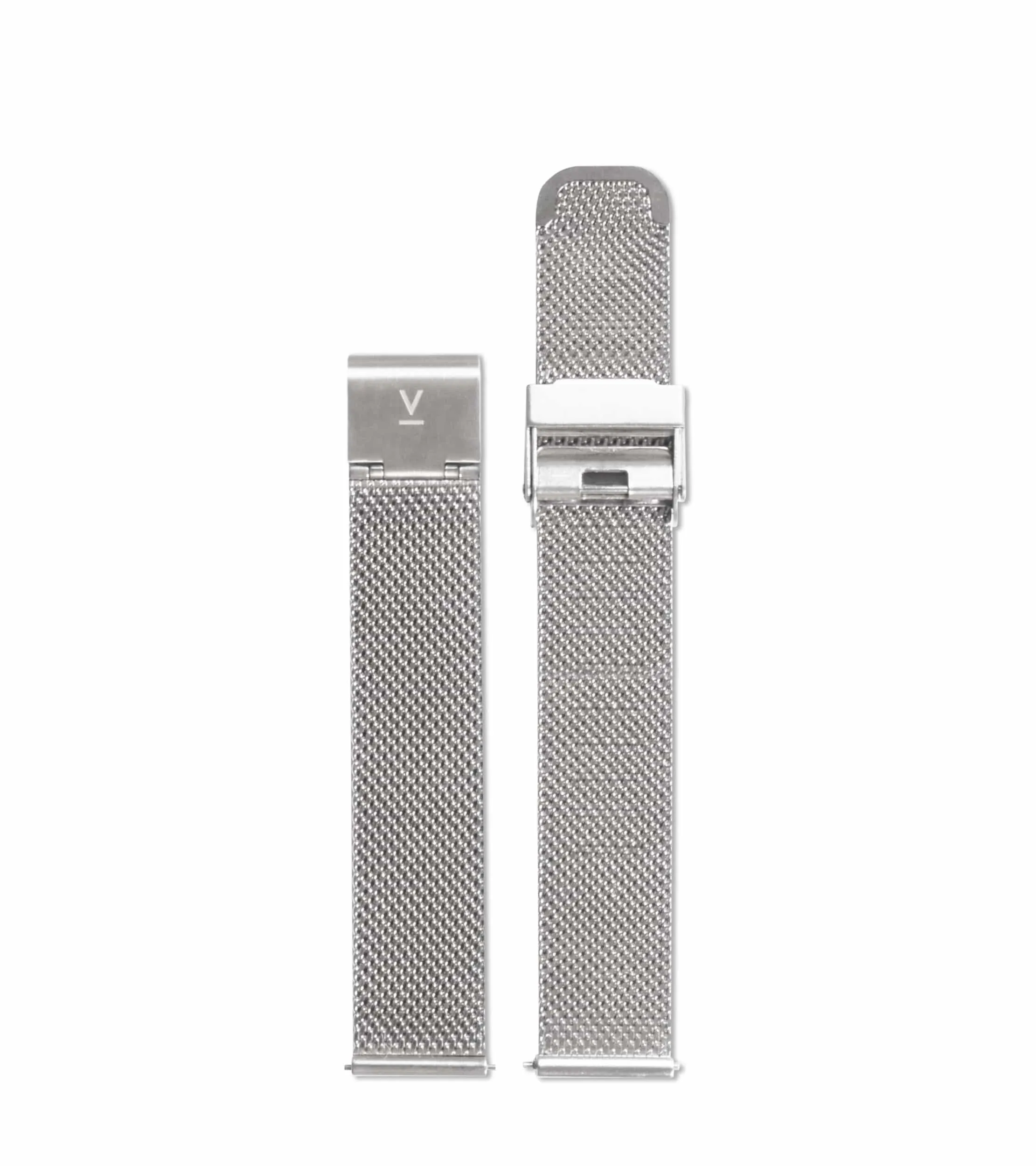 Petite Watch with Silver & White Dial Gift Set | Multi Vegan Leather & Mesh Straps
