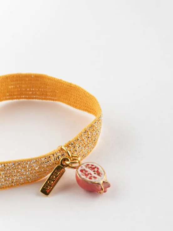 POMEGRANATE TWISTBAND BRACELET