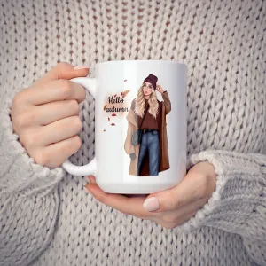 "Hello Autumn" Coffee Mug